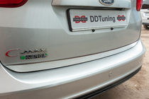 Ford C-Max/Grand C-Max 2010–2019 Kromlist till baklucka (rostfritt stål) foto 6