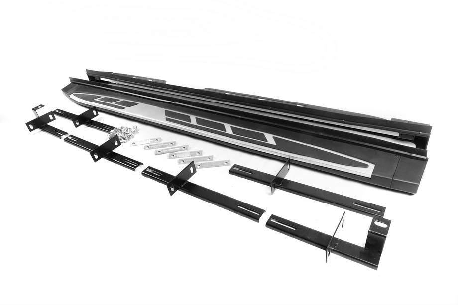 Mitsubishi Outlander 2012–2021 OEM V2 sidosteg (2 st, aluminium) Image