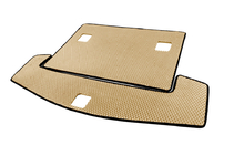 Chevrolet Captiva 2006–2019 EVA bagagerumsmatta (7 säten, beige) foto 2