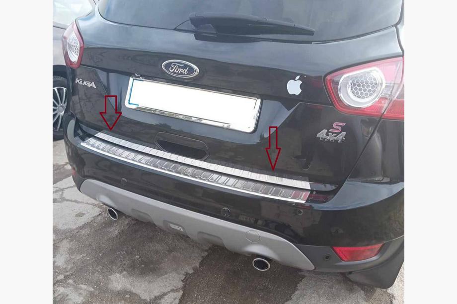Ford Kuga 2008–2013 Kromlist till baklucka (rostfritt stål) Image