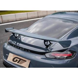 GT4 kolfiberspoiler Porsche Boxster/Cayman 982 (718) 2016– foto 1