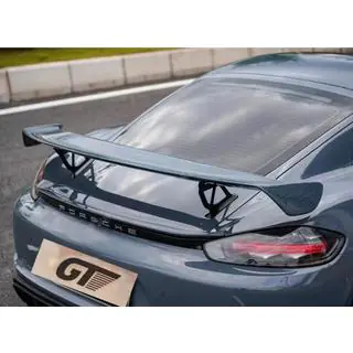 GT4 kolfiberspoiler Porsche Boxster/Cayman 982 (718) 2016– foto 1
