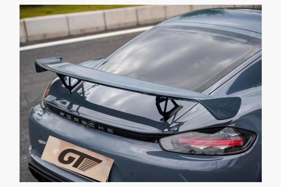 Porsche Boxster/Cayman 982 (718) 2016– GT4 kolfiberspoiler Image