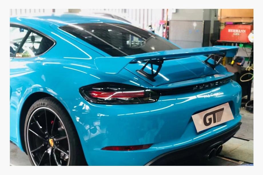 Porsche Boxster/Cayman 982 (718) 2016– GT4-spoiler Foto 1