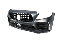 Mercedes C-class W205 2014–2021 Främre stötfångare komplett (C63 GT-design) foto 4