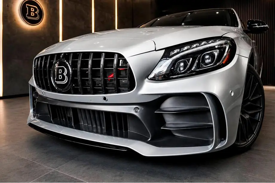 Mercedes C-class W205 2014–2021 Främre stötfångare komplett (C63 GT-design) Image