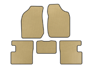 BYD F3 2005–2013 EVA-bilmattor (SD, Beige) foto 1