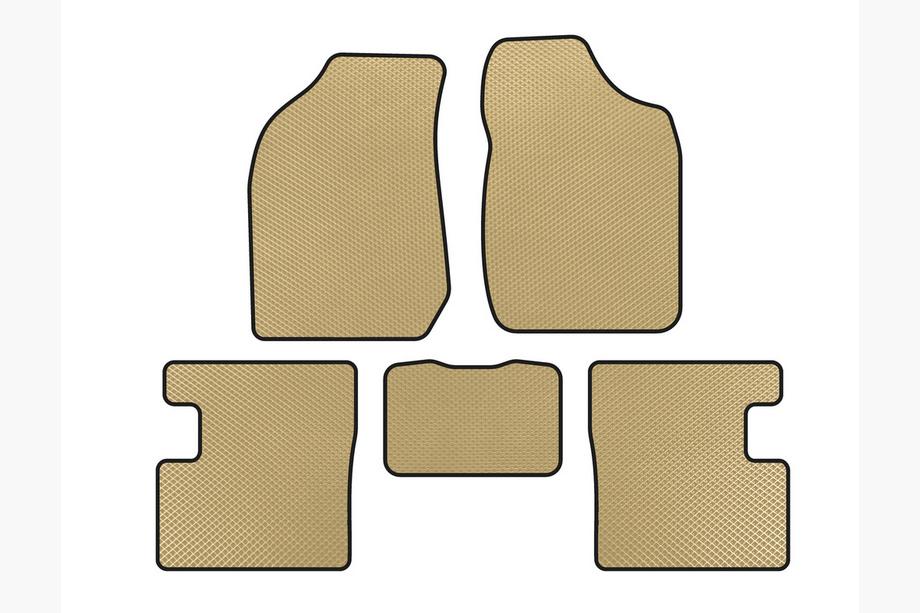 BYD F3 2005–2013 EVA-bilmattor (SD, Beige) Image