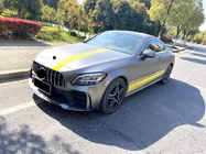 Mercedes C-class W205 2014–2021 Bodykit-sats med diffuser för Coupe (Black Mamba C63GT-design) foto 1