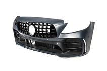 Mercedes C-class W205 2014–2021 Bodykit-sats med diffuser för Coupe (Black Mamba C63GT-design) foto 12