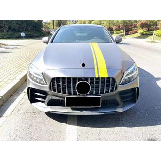 Bodykit-sats med diffuser för Coupe (Black Mamba C63GT-design) Mercedes C-сlass W205 2014–2021 foto 3