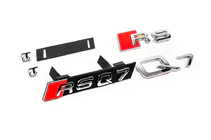 Audi Q7 2015–2026 Emblemsats för kylargrill foto 3