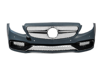 Mercedes C-class W205 2014–2021 Karossats med diffuser för Coupe (AMG C63-designs 2014-2018) foto 3