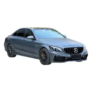Skärmar C63 AMG Style (aluminium, 2 st) Mercedes C-class W205 2014–2021 foto 3