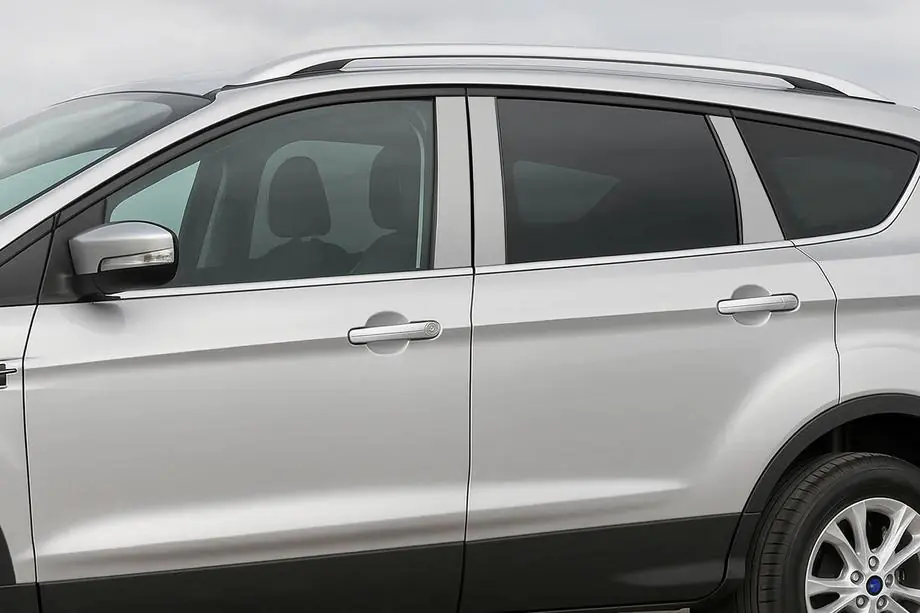 Ford Kuga/Escape 2013–2019 Dörrstolpslist (rostfritt stål) Image