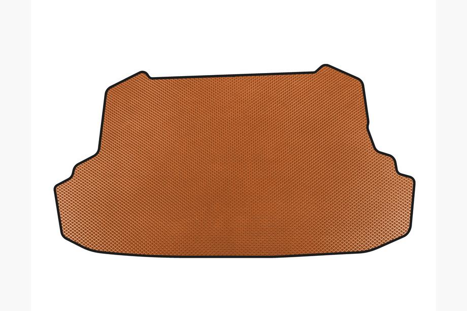 BYD F3 2013–2015 EVA bagagerumsmatta (med urtag för LPG-tank, SD, Orange) Image