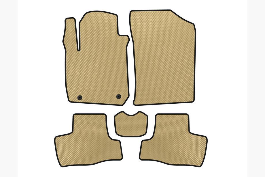 BYD F0 2008–2014 EVA bilmattor (Beige) Image