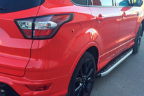 Ford Kuga/Escape 2013–2019 Sidosteg Fullmond (2 st, aluminium) foto 3