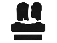 Chevrolet Tahoe 2007–2014 Textilmattor Classic (3 rader, 2007-2014, Svart) foto 1