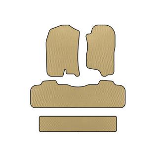 EVA kupémattor (3 rader, 2007-2014, beige)