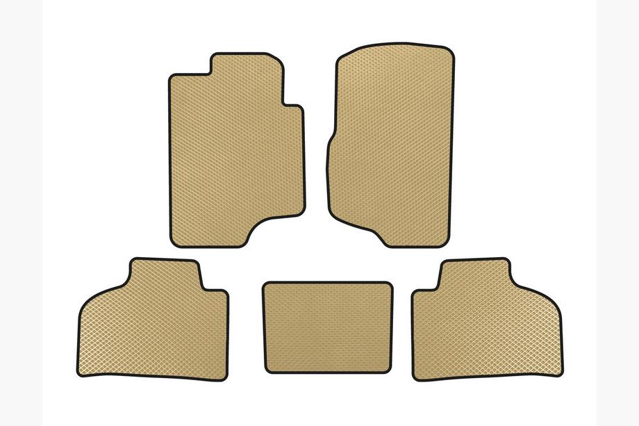Chevrolet Silverado 2007–2013 EVA bilmattor (Beige) Image
