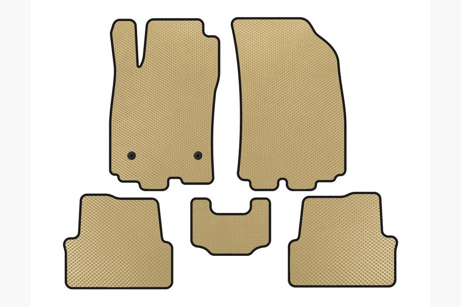 Chevrolet Sonic 2011–2022 EVA-bilmattor (HB, Beige) Image