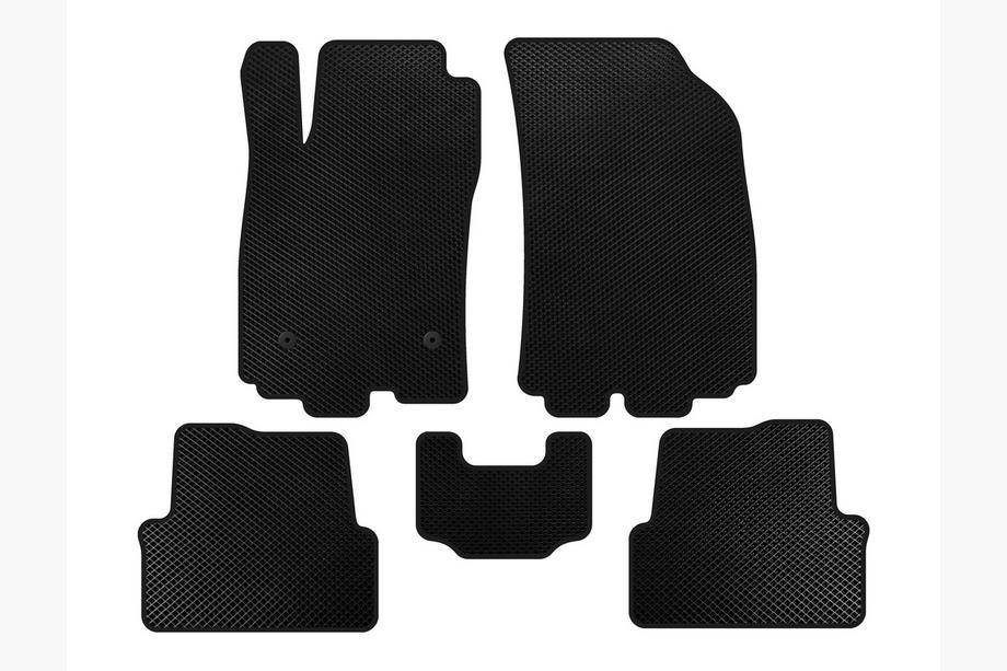 Chevrolet Sonic 2011–2022 EVA bilmattor (HB, Svart) Image