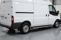 Ford Transit 2000–2014 Sidosteg Fullmond (2 st, aluminium) foto 1