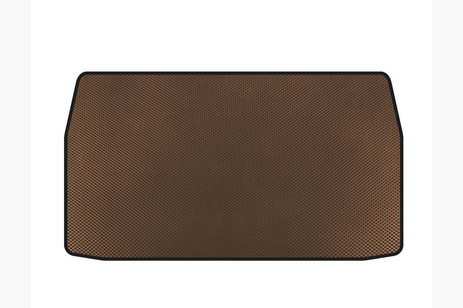 Mitsubishi Grandis 2003–2011 EVA bagagerumsmatta (3 rader, brun) Image