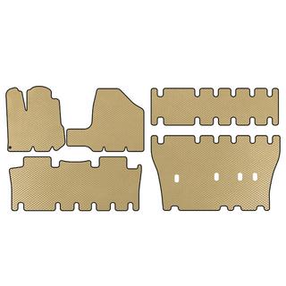 EVA-mattor (3 rader, beige)