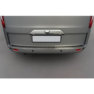 Kromlist ovanför registreringsskylten (för kamera, rostfritt) Ford Custom 2013–2022 foto 1