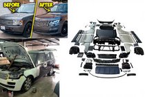Range Rover III L322 2002–2012 Facelift-kit för 2020 (med dörrar) foto 1