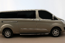Ford Custom 2013–2022 Nedre fönsterlister (8 st, rostfritt) foto 1