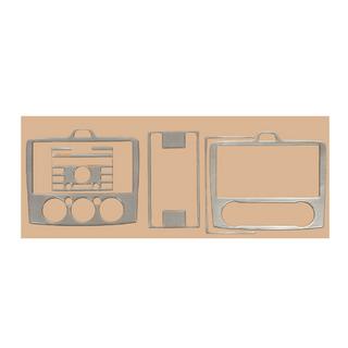 Dekorlister i aluminium för A/C- och klimatpanel (mini-set)