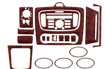 Ford Focus II 2008–2011 A/C-panel lister (Maxi-set, trä) foto 2