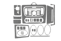 Ford Focus II 2008–2011 Instrumentpanelinlägg Clima (Maxi-set, Carbon) foto 2