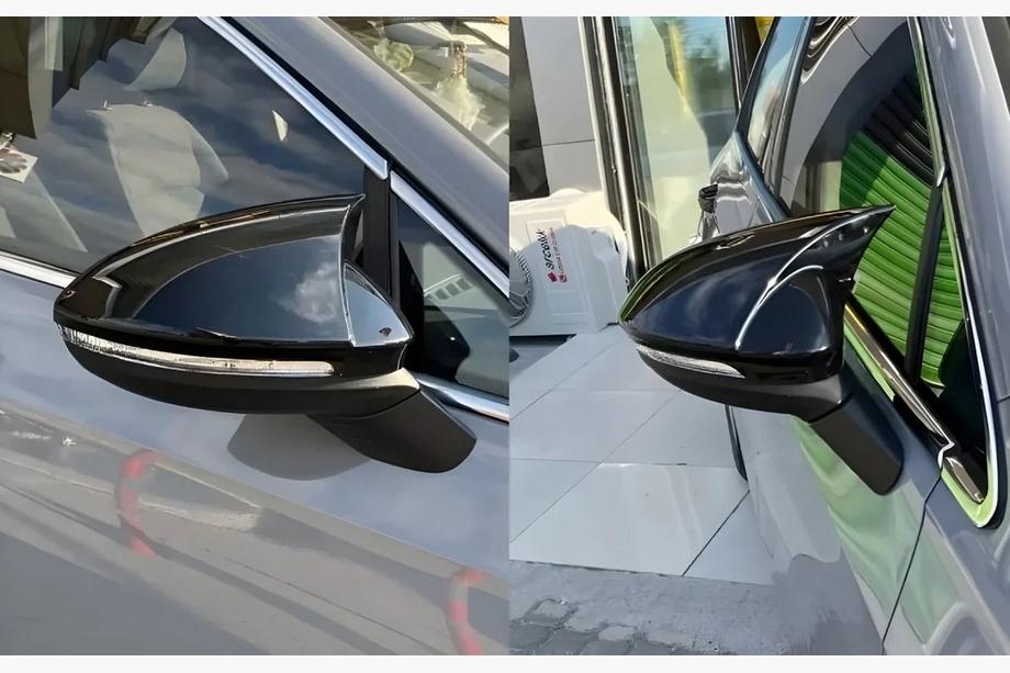 BMW 4-serie F32/F33/F36 2012–2020 Spegelkåpor M-Look (med clips, 2 st) Image