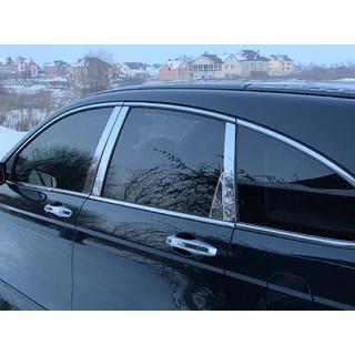 Dörrstolpslister (8 st, rostfritt stål) foto 3