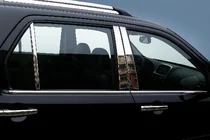 Honda CRV 2001–2006 Dörrstolpslister (6 st, rostfritt) foto 1
