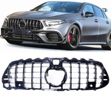 Mercedes A-class W177 2018– Frontgrill GT Panamericana (för A45) foto 2