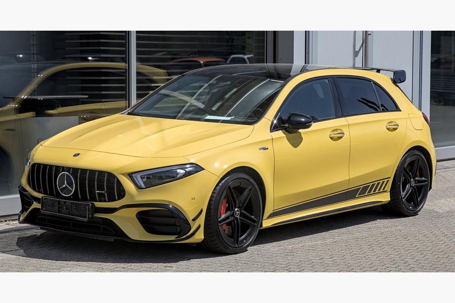 Mercedes A-class W177 2018– Frontgrill GT Panamericana (för A45) Image