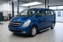 Hyundai H300, H1, Starex 2008–2020 Sidosteg Fullmond (2 st, aluminium) foto 1