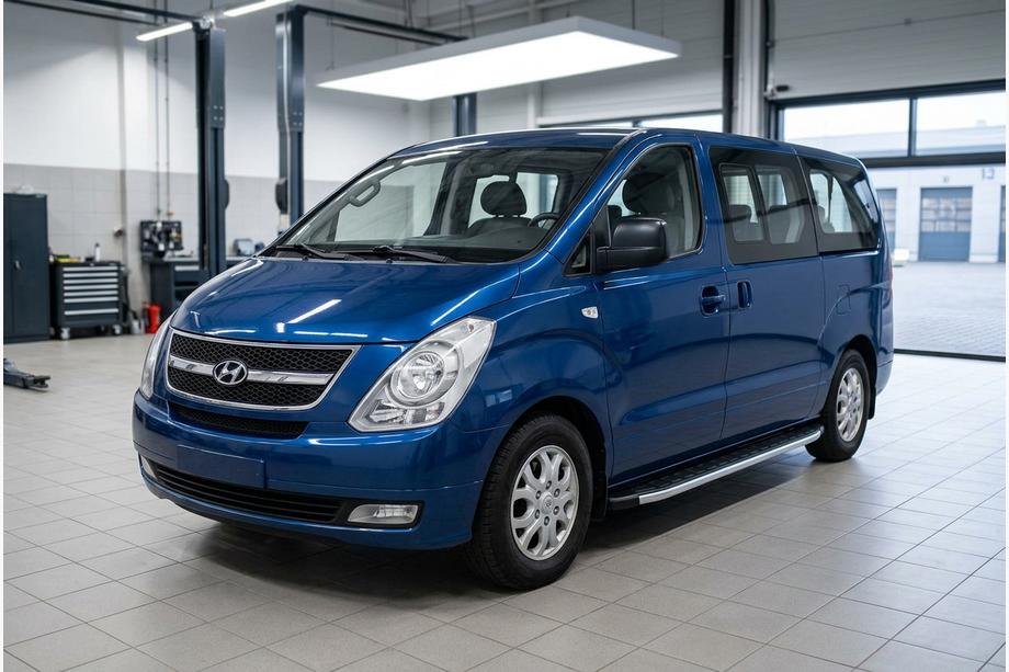 Hyundai H300, H1, Starex 2008–2020 Sidosteg Fullmond (2 st, aluminium) Image
