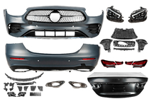 Mercedes E-klass W213 2016–2023 AMG-Line 2024 facelift-kit foto 2