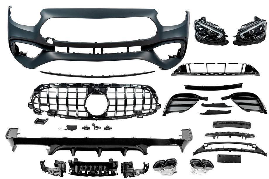 Mercedes E-class coupé C238 2016–2024 AMG E63 2024 restylingkit Foto 4
