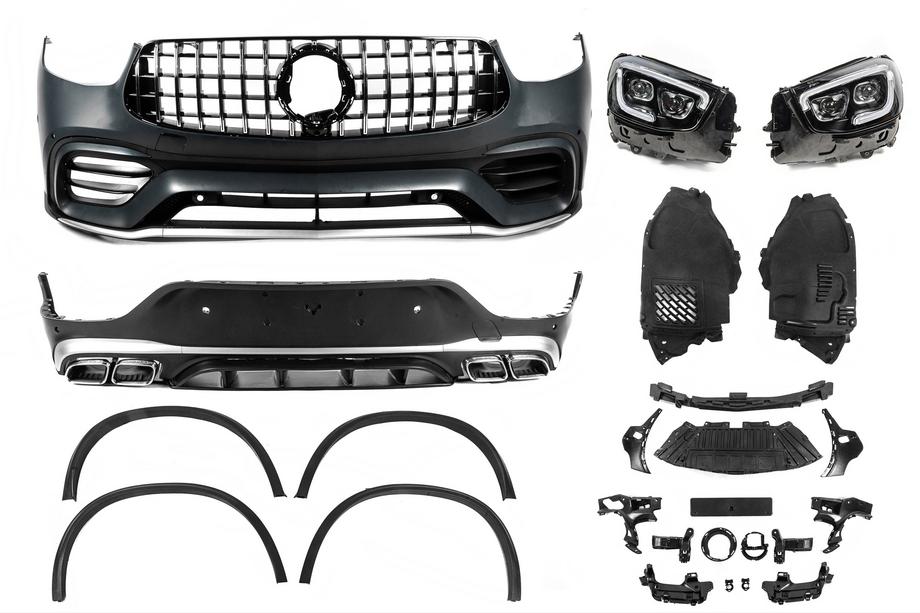 Mercedes GLC Coupé C253 2016–2023 Restylingkit för GLC63 2022 Foto 1