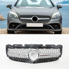 Mercedes SLC R172 2016–2020 Främre grill Diamond Silver foto 3