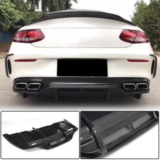 Bakre diffusor V2 (för C63 AMG Coupé/Cabriolet 2015-2019, kolfiber) foto 1