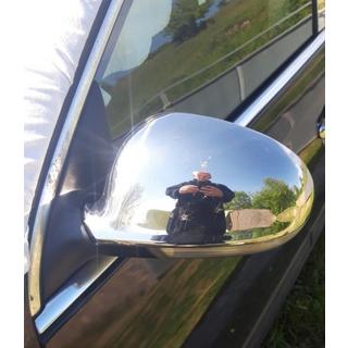 Spegelkåpor (2 st, rostfritt stål) Volkswagen Jetta 2006–2011 foto 4