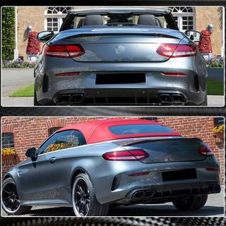 Spoiler (cabriolet, kolfiber) foto 4